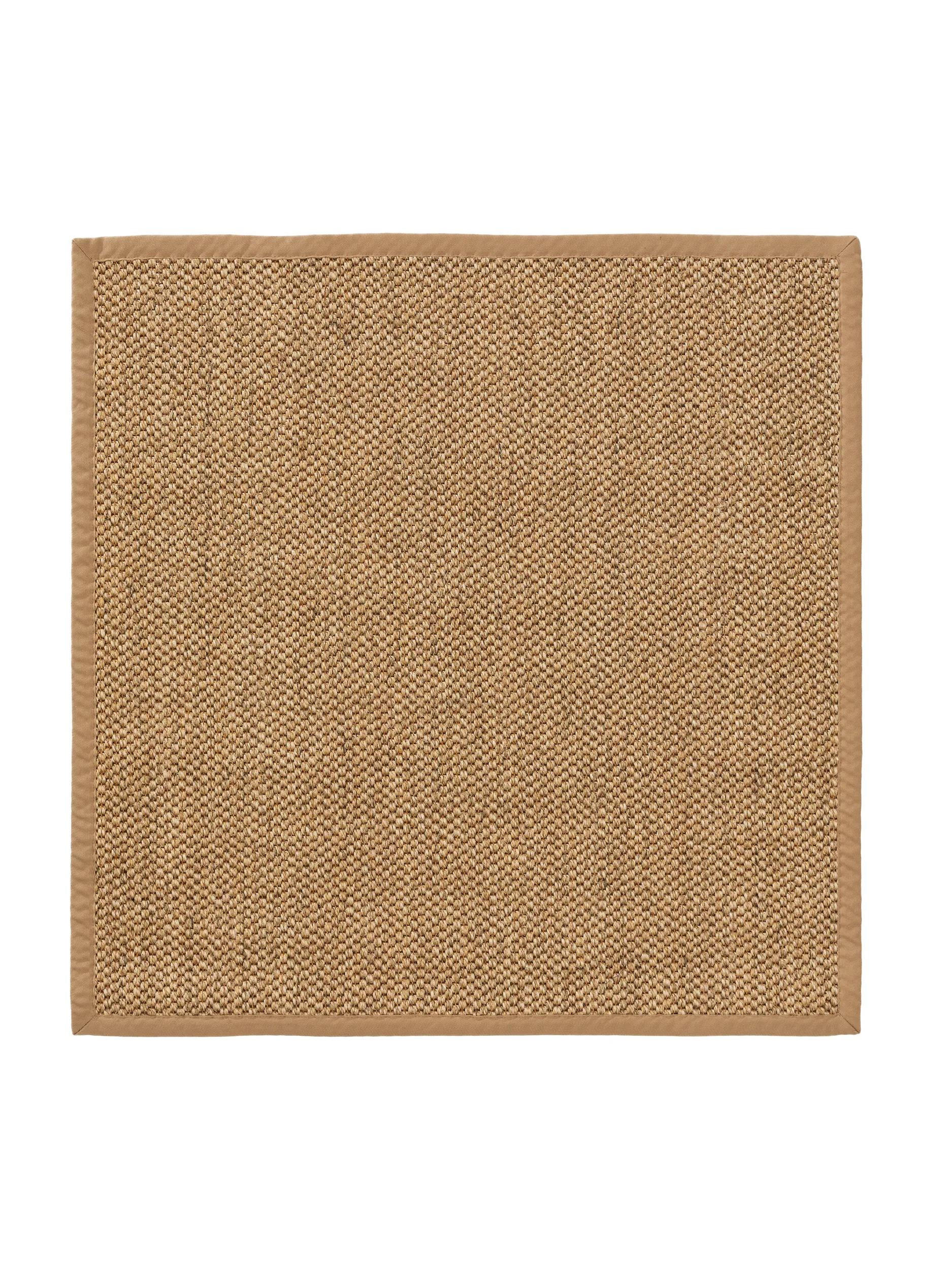 SISALTEPPICH Greta Cream 200x200 cm - Creme, Textil (200/200cm) - benuta Pure