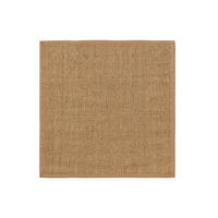 SISALTEPPICH Greta Cream 200x200 cm - Creme, Textil (200/200cm) - benuta Pure