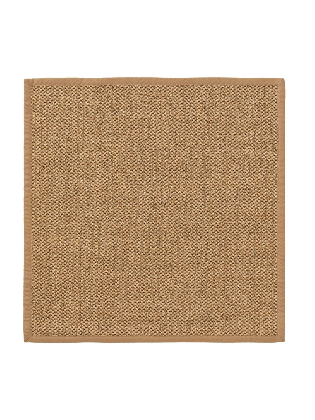 SISALTEPPICH Greta Cream 200x200 cm - Creme, Textil (200/200cm) - benuta Pure