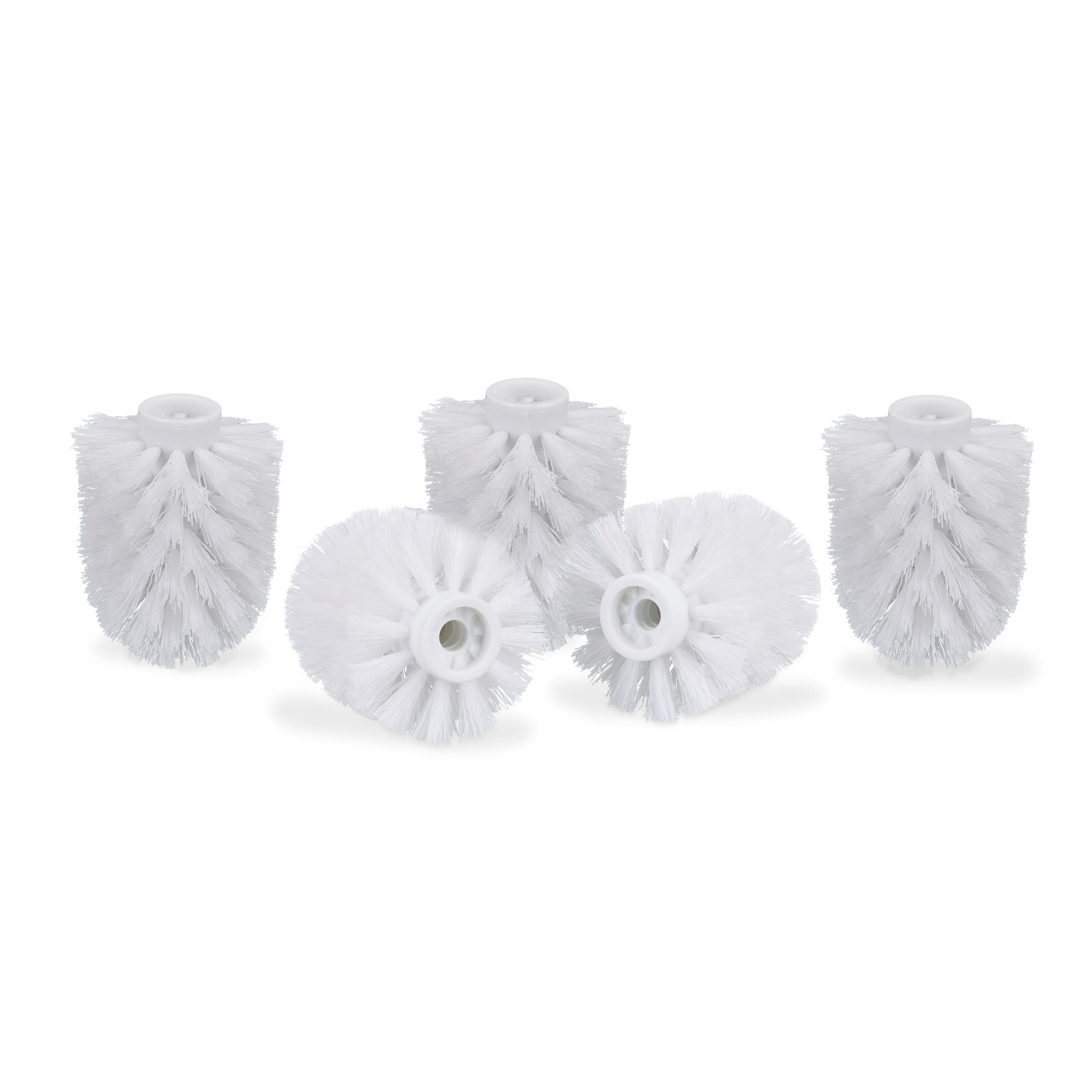 HLAVA kefky 9,5 mm - biela, plast (7/9cm) - Relaxdays