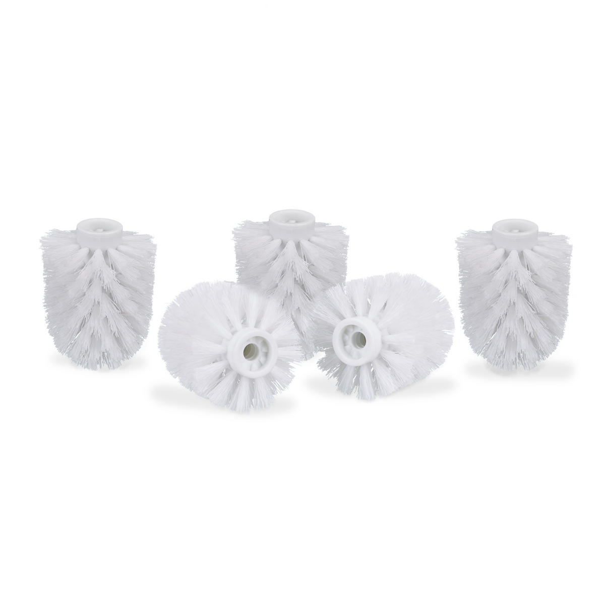 HLAVA kefky 9,5 mm - biela, plast (7/9cm) - Relaxdays