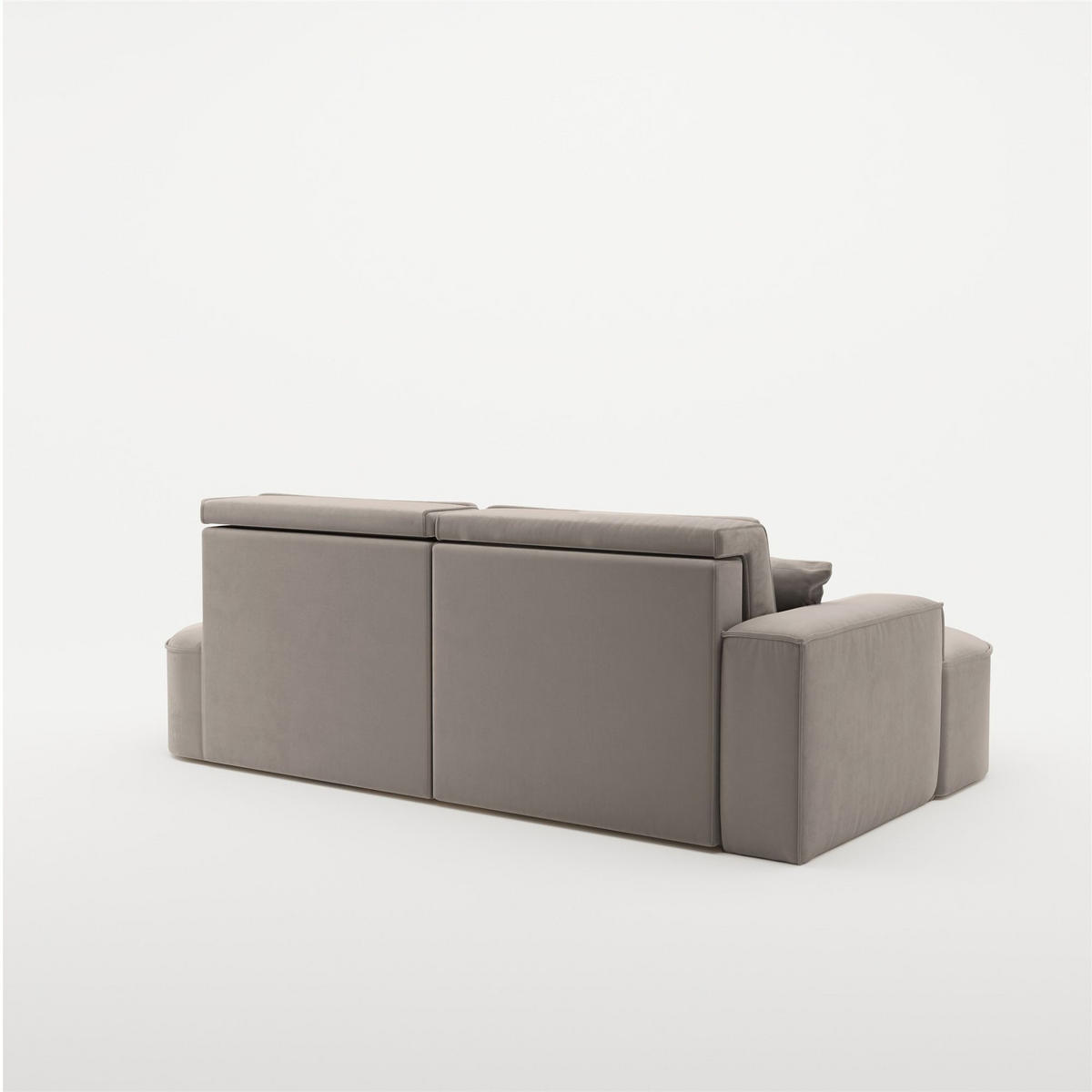 ECKSOFA Venedig Mit Schlaffunktion - Beige, Holzwerkstoff/Textil (278/179cm) - Fun Möbel