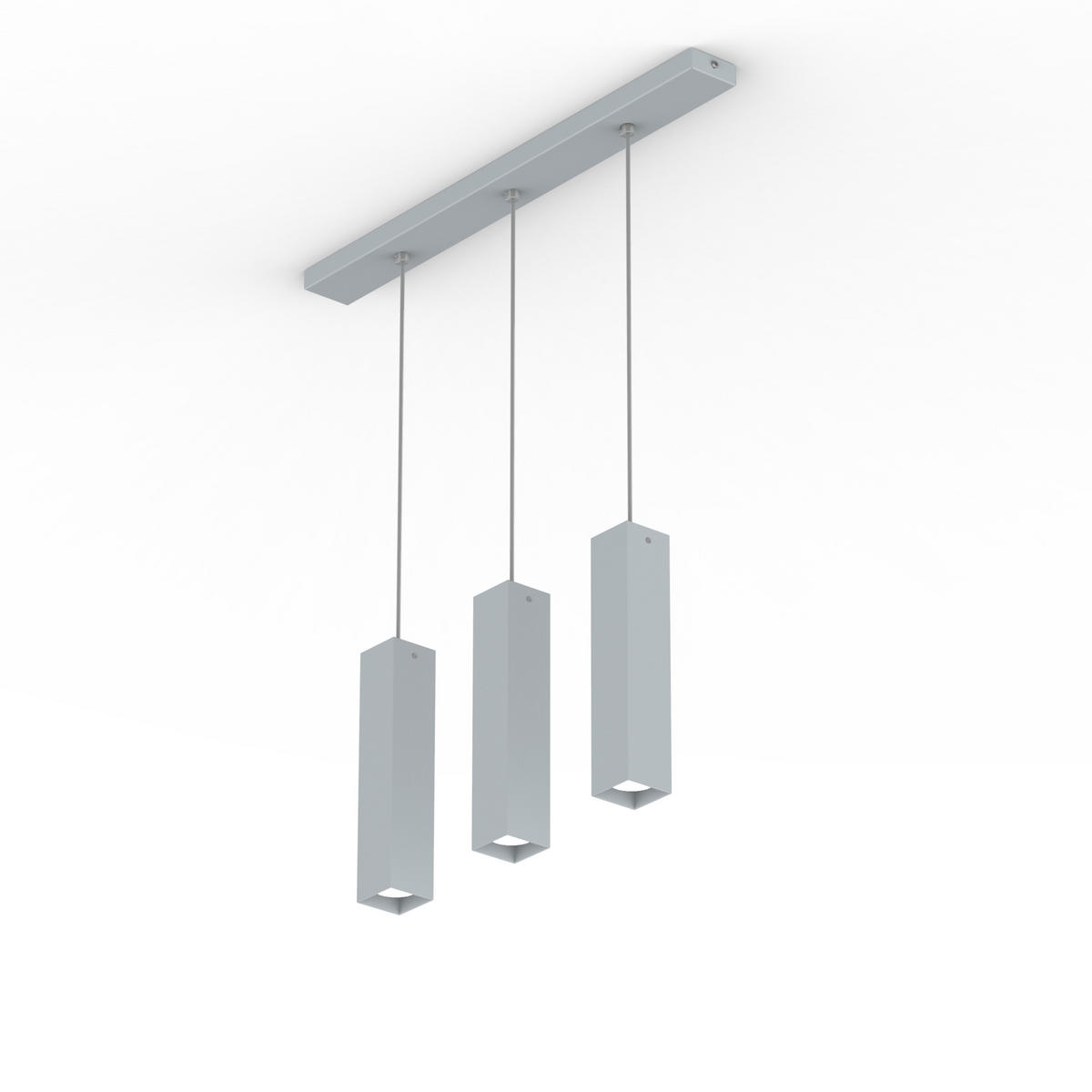 HÄNGELEUCHTE - Grau, Metall (6/50/30cm) - Lumicom