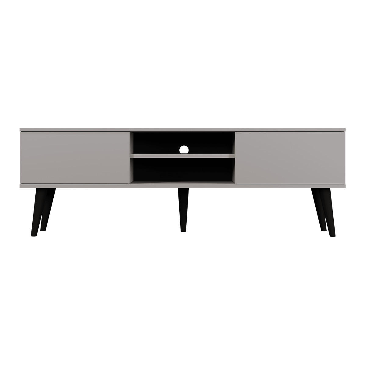 TV-MÖBEL Toronto Grau - Grau, Holzwerkstoff (55/35/160cm) - Petits-meubles