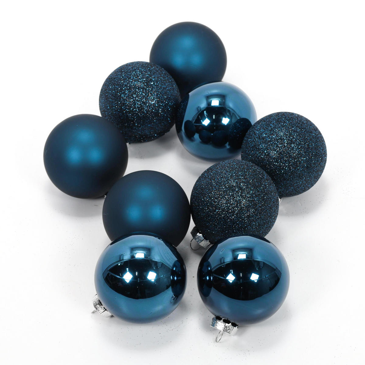 GLASKUGELN Blau Ø 8 cm, 16er-Set - Blau, Glas (20.1/29.8/20.1cm) - Home Styling Collection