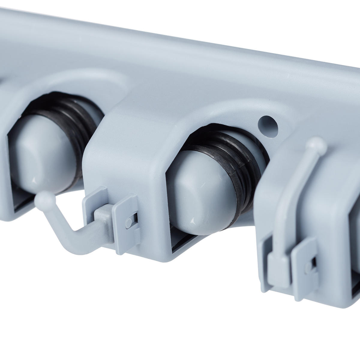 GERÄTEHALTER - Grau, Kunststoff (40/6/11cm) - Relaxdays