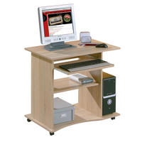 SCHREIBTISCH Eiche Dekor - Eiche Wotan, Holzwerkstoff (50/80/75cm) - ebuy24
