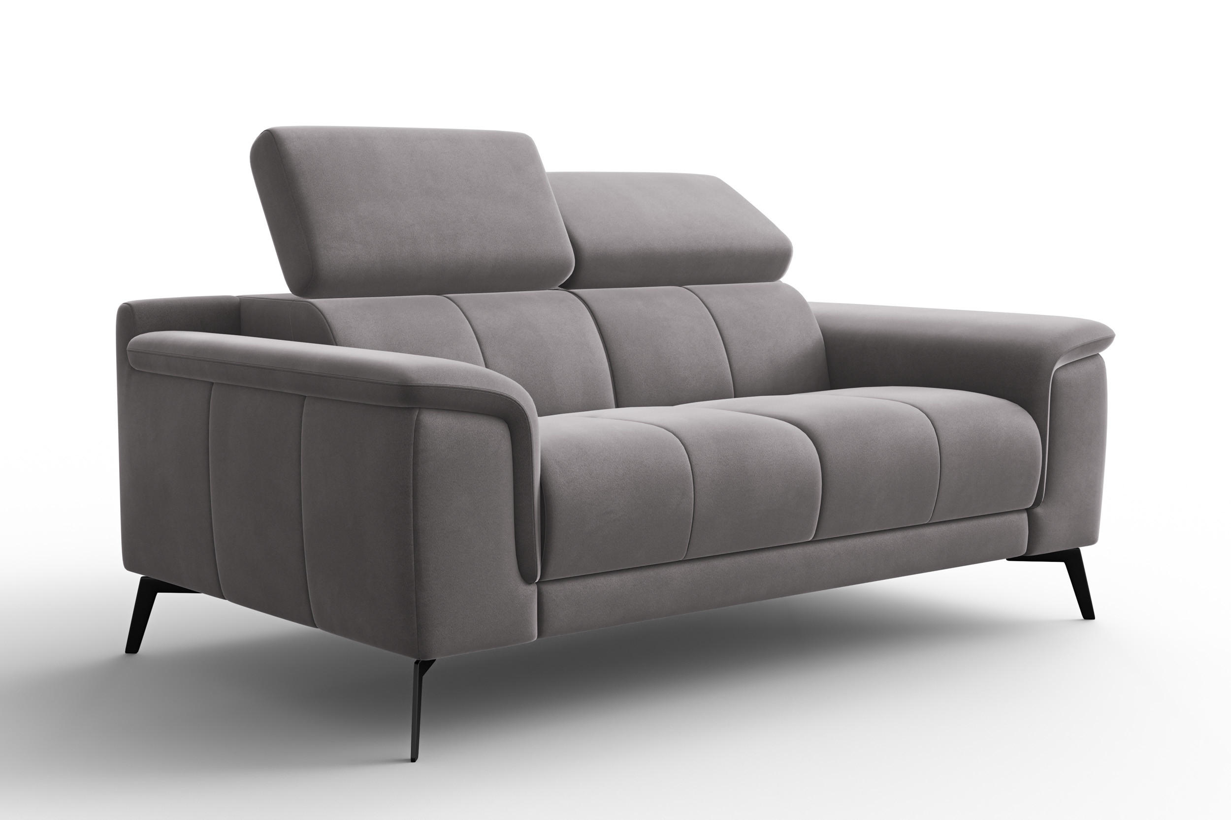 Courtois Laville Sofa Dunkelgrau 170x82x103 cm