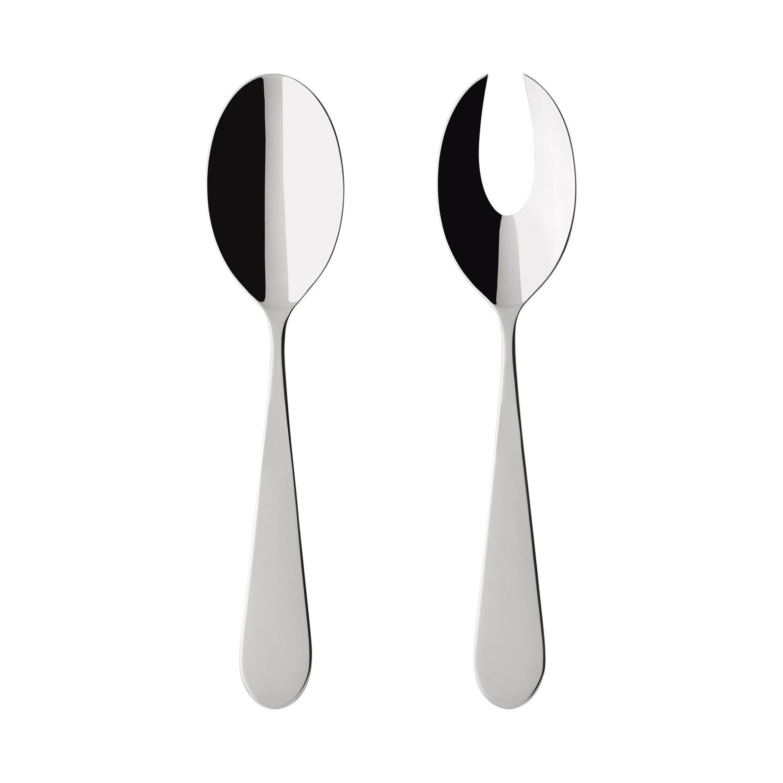 SALATBESTECK Sereno XXL silber 29,7 cm - Silberfarben, Metall - Villeroy & Boch