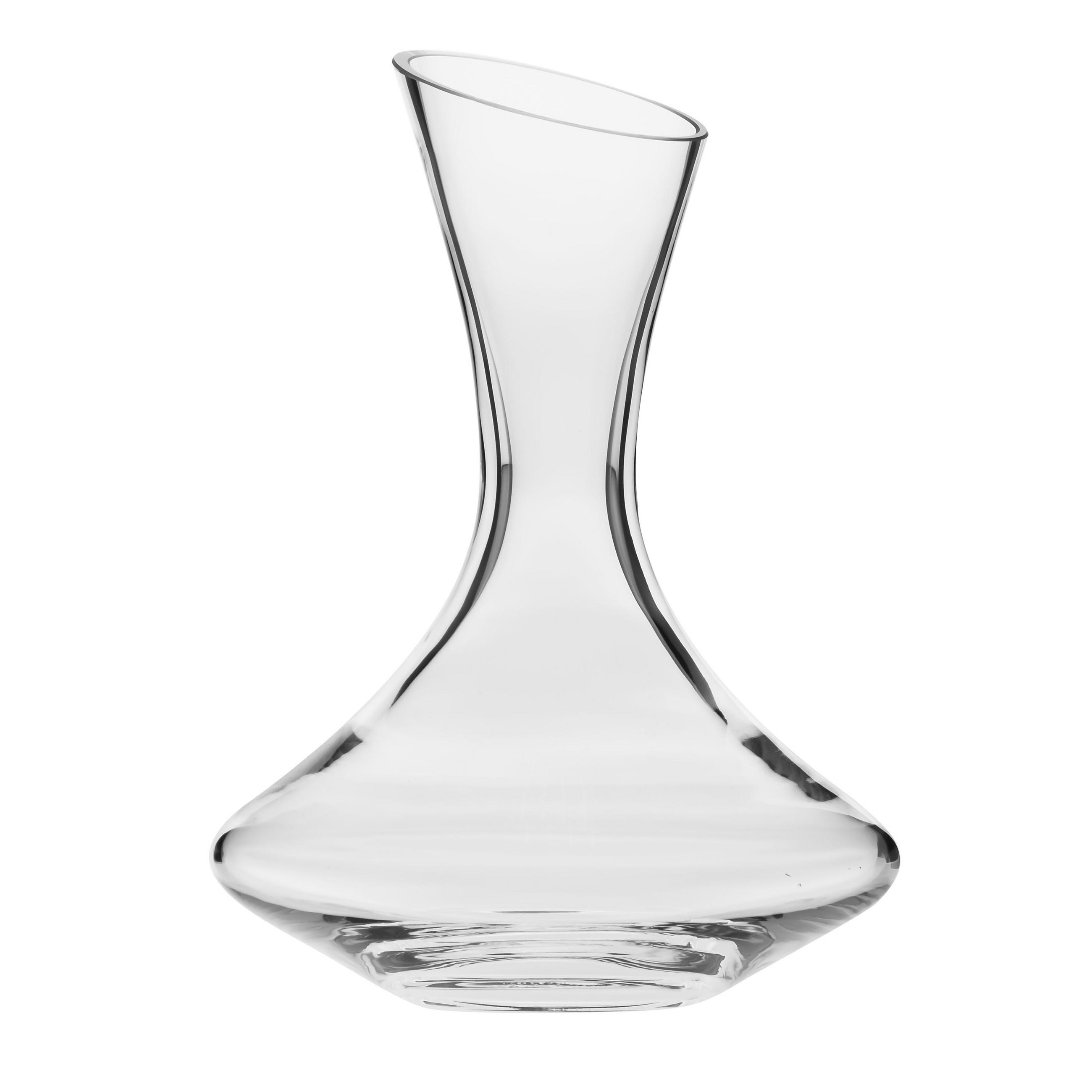 WEINDEKANTER, 1 Stk., 750 ml, Handgemacht - Transparent, Glas (0.75L) - Krosno Glass
