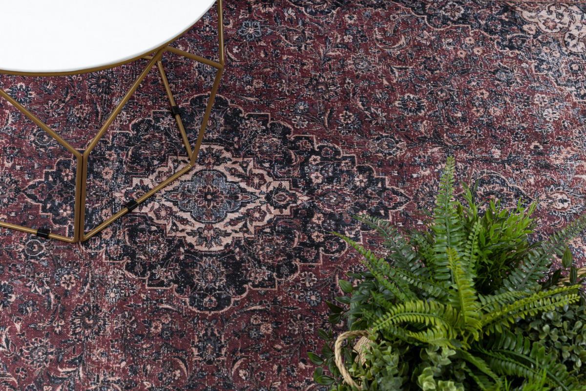 TEPPICH Andre 160/220 cm - Rot, Textil (160/220cm) - rugsX
