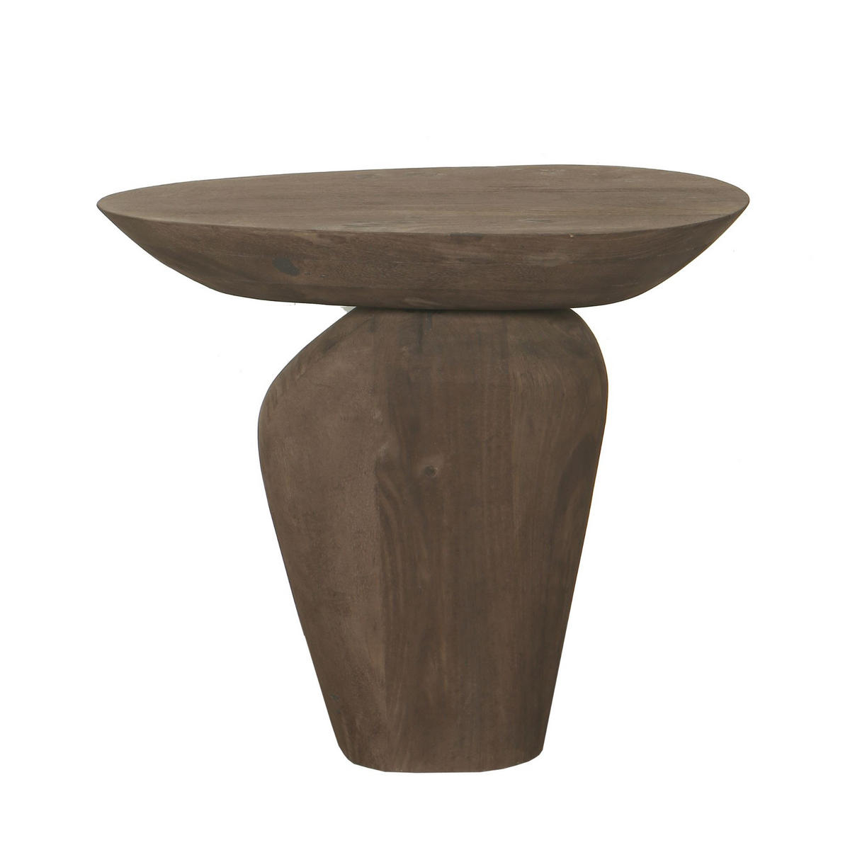 BEISTELLTISCH Harshad Braun 55/35/50cm - Braun, Holz (55/35/50cm) - PTMD Collection