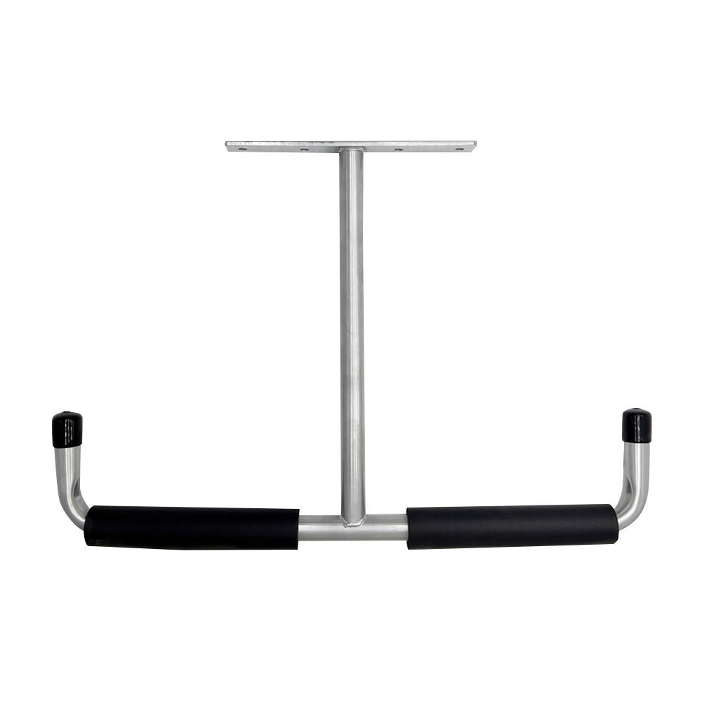 DECKENHAKEN 2 Stück T-förmige in Silbergrau Vielseitig einsetzbar Belastbarkeit 43,5 x 29 cm - Weiß, Metall (29/1/43.5cm) - Livingandhome