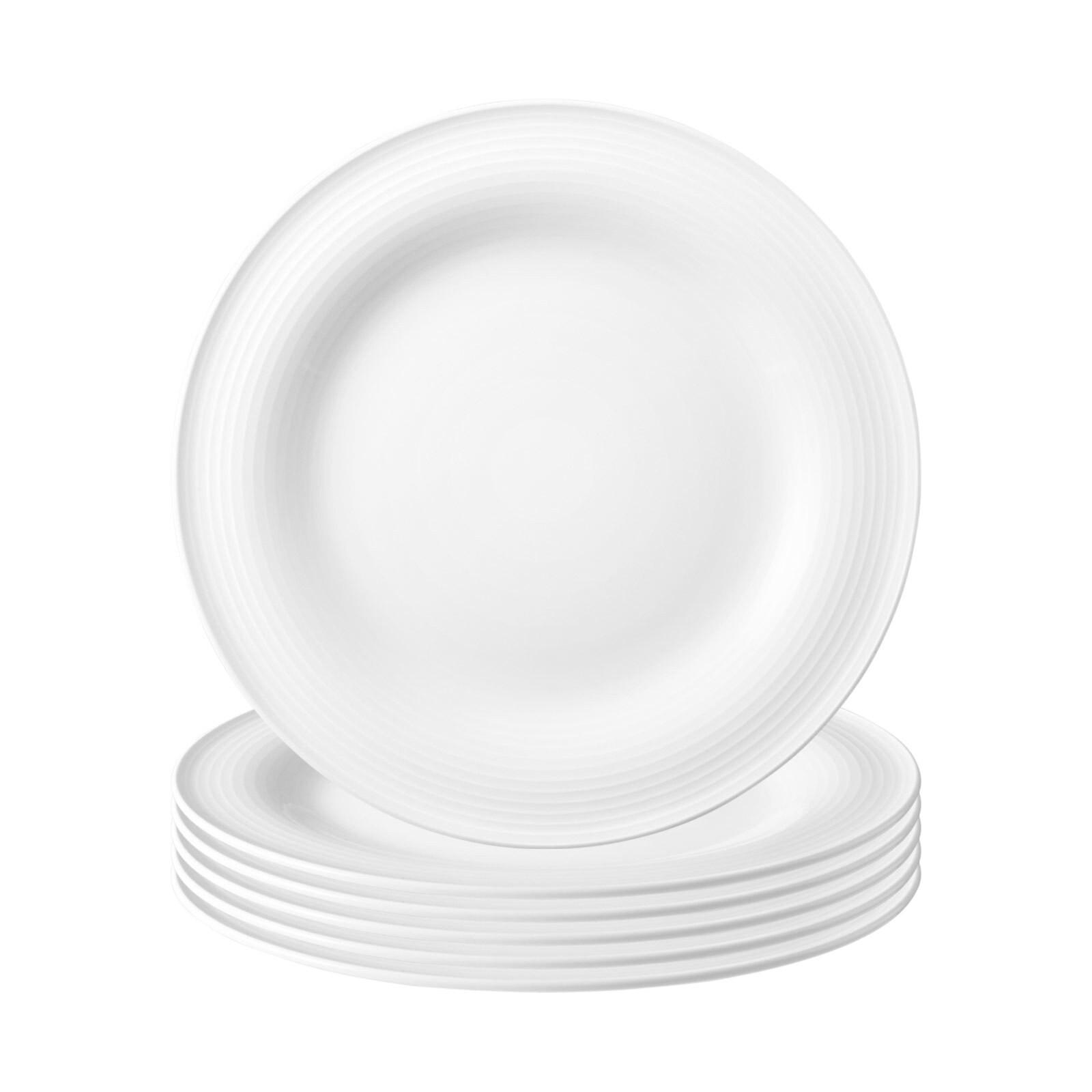 FRÜHSTÜCKSTELLER Beat Color Glaze Weiß ø 23,3 cm 6er Set - Weiß, Keramik (23.3cm) - Seltmann Weiden