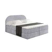 BOXBETT mit Matratze H3 und Lattenrost - NOX - 120x200 - Grau Monolith - Grau, Holzwerkstoff/Kunststoff (120/200cm) - ALTDECOR