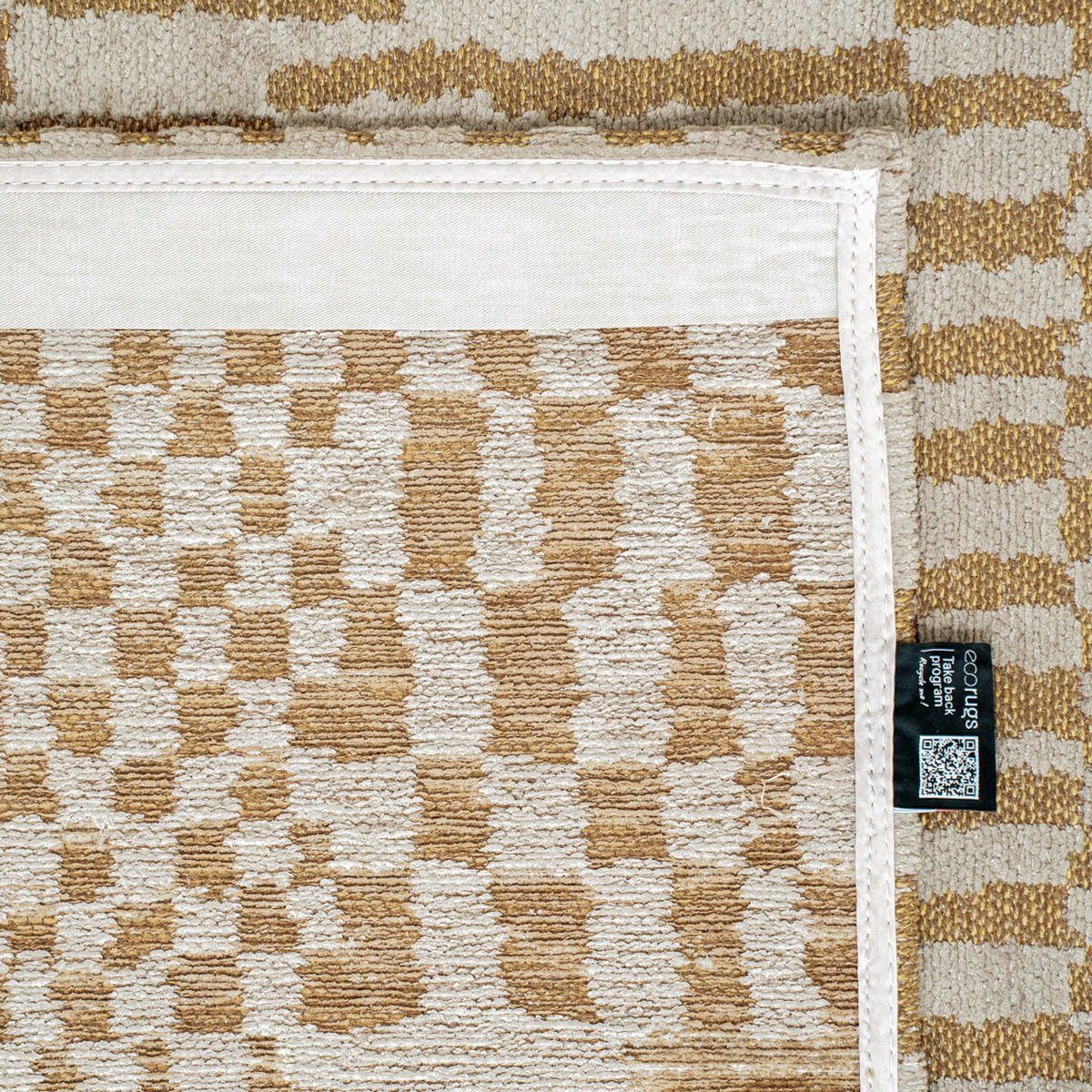 TEPPICH Erg Berber 80/150 cm - Gelb, Textil (80/150cm) - Louis De Poortere