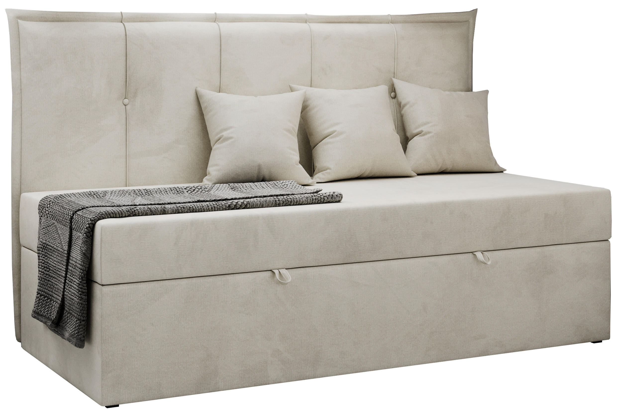 MKS Boxbett Beige 90x200 cm