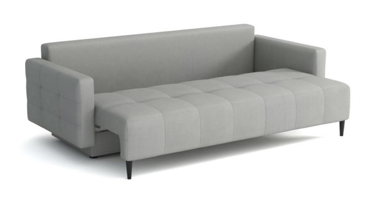 SOFA Grün RIS Ausziehbar - Grün, Textil (222/86/93cm) - Sepro Meble