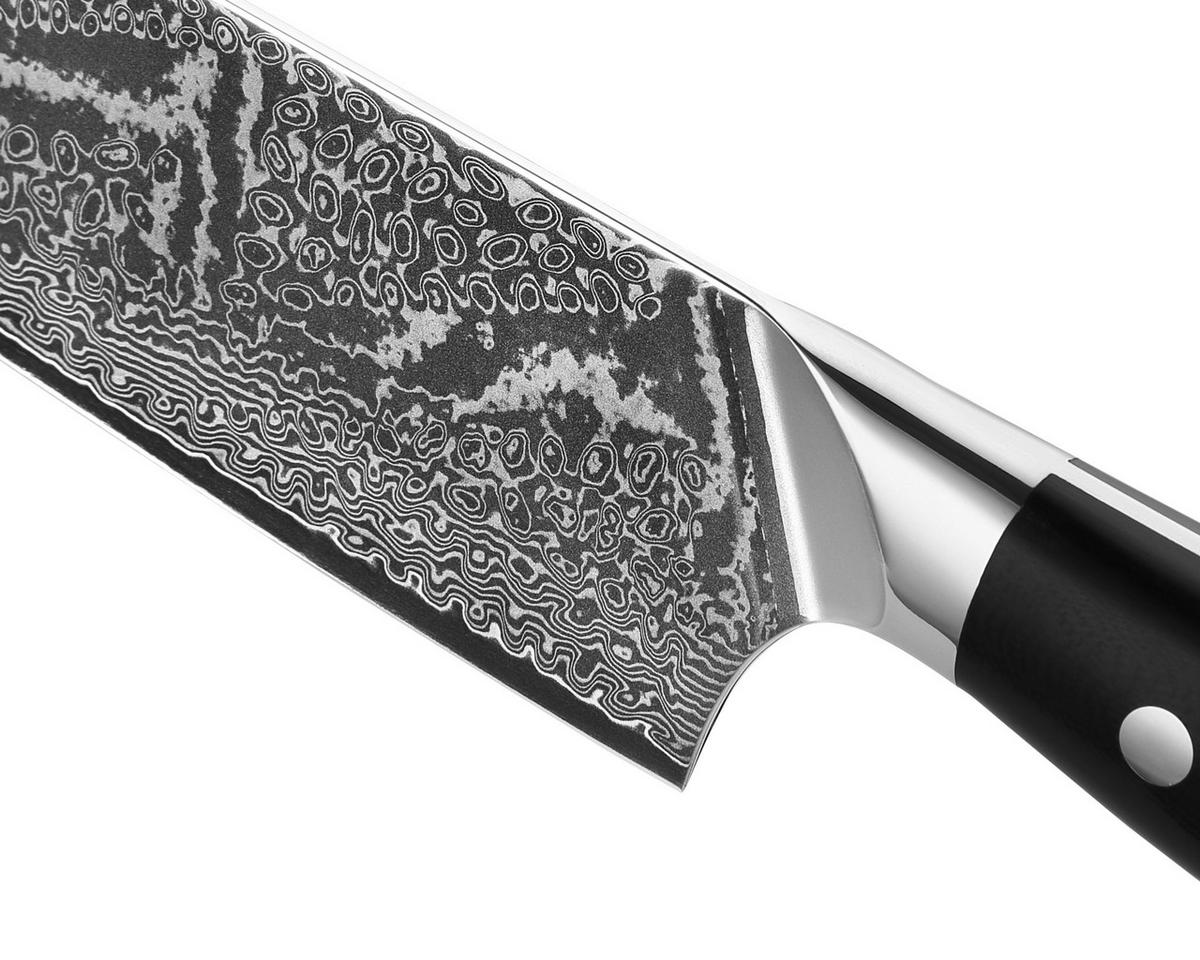 MESSERSET 2-tlg. 12,5–18 cm - Schwarz, Metall - Wakoli