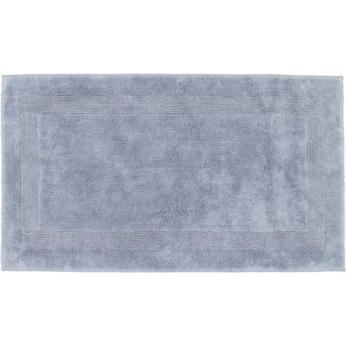 BADTEPPICHE LUXUS BADTEPPICH 1000 NORDIC BLUE - 187 - Blau, Textil (70/120cm) - Cawoe