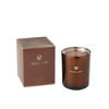 DUFTKERZE EXCELLENT - Glas - Braun - M - 80 Std. - Braun, Glas (11.1/14.2cm) - J-Line