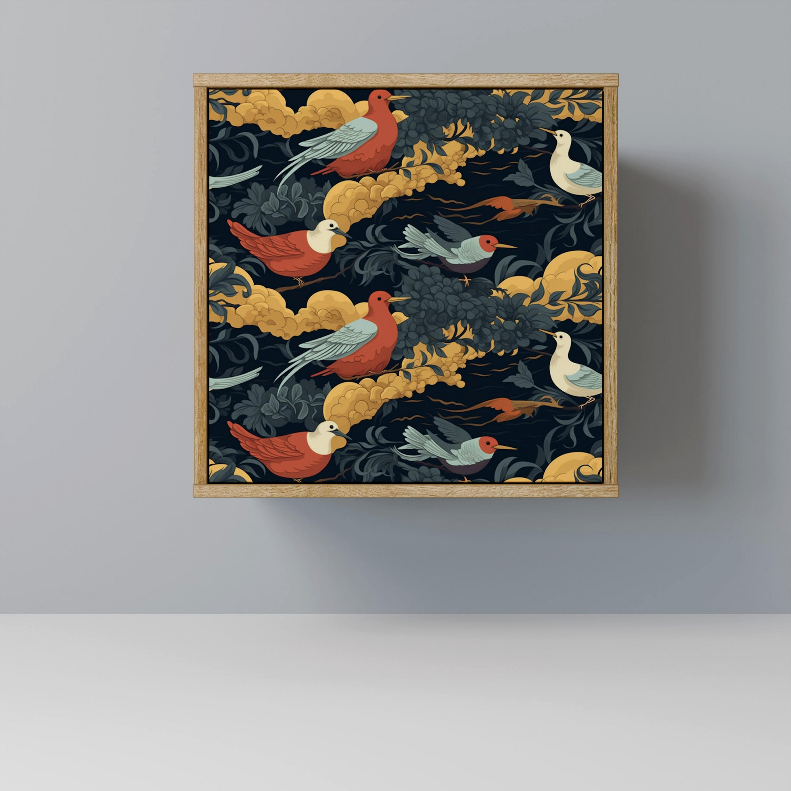 SpaceRebels Sideboard Eiche 57.5x57.5x42 cm