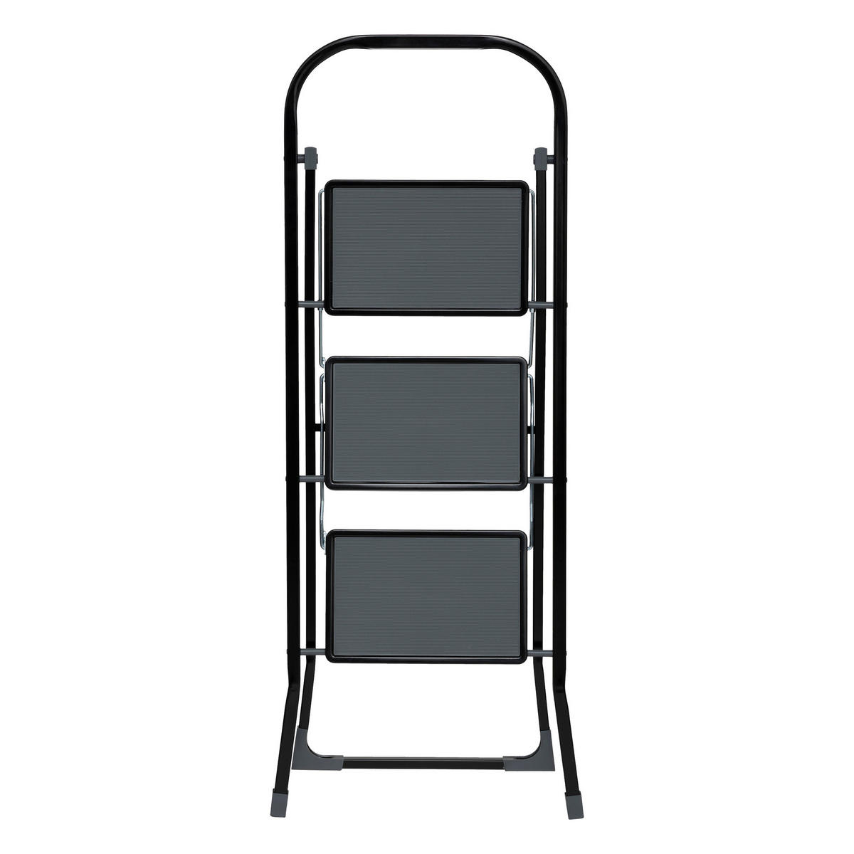 METALLLEITER 73,5/46,5/105,3 cm - Schwarz, Metall (46.5/105.3/73.5cm) - 5five Simply Smart