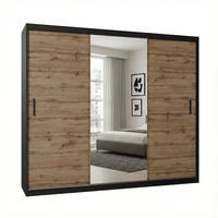 SCHWEBETÜRENSCHRANK Mirano Eiche Wotan 250 cm - Eiche Wotan, Holzwerkstoff (250/215/60cm) - Ravio