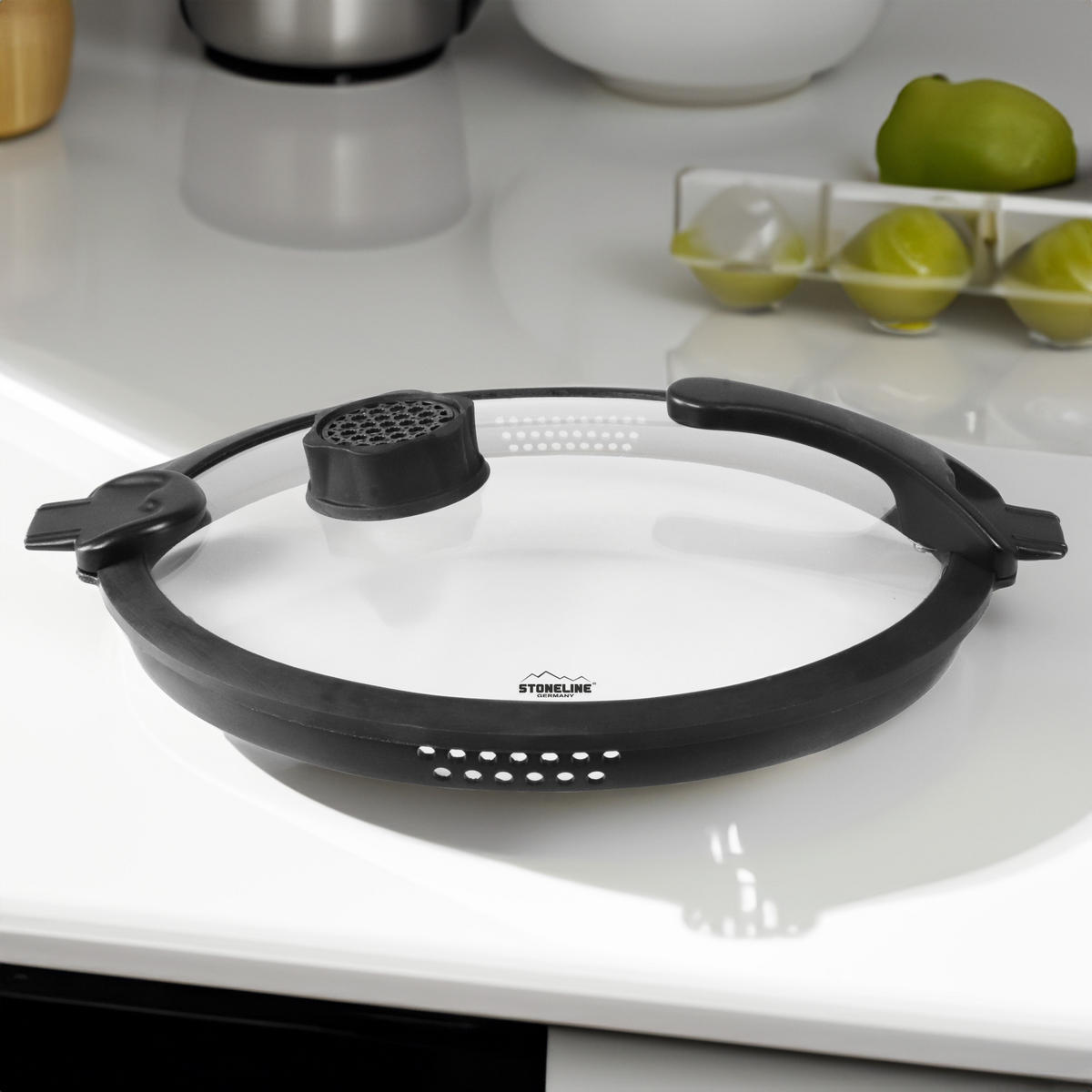 SCHMORPFANNE 24cm mit Deckel - Anthrazit, Metall (50/33/18cm)