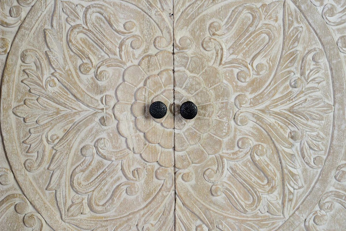 SIDEBOARD aus Mangoholz - Perlmutt, Holz (39/90/170cm) - Giner y Colomer