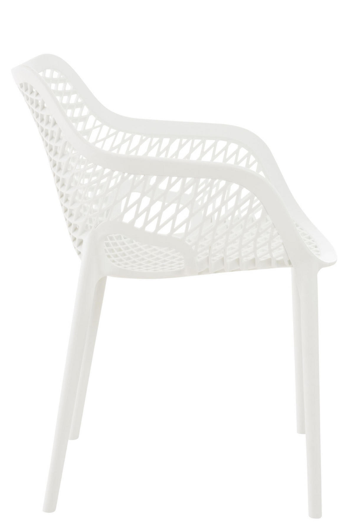GARTENSTUHL Aero XL weiß - Weiß, Kunststoff (57/60/81cm) - TPFGarden
