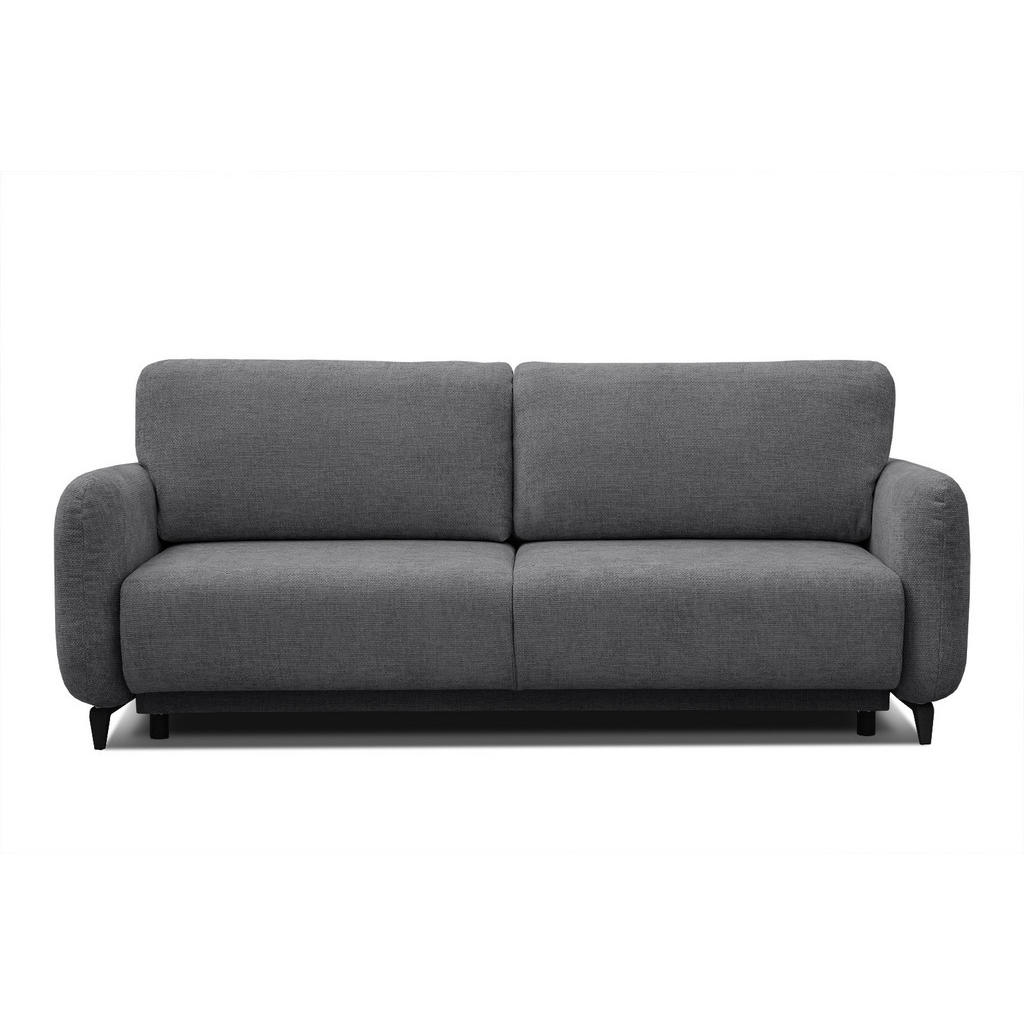 Thumbnail - Courtois Laville Sofa, Dunkelgrau, Textil, Rechteckig, 232x90x107 cm, Wohnzimmer, Sofas & Couches, Schlafsofas