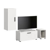 WOHNWAND The One weiß 75/34/34 cm - Weiß, Holzwerkstoff (75/34/34cm) - Xonox