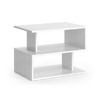 COUCHTISCH Shelby Weiß 59 x 39 cm - Weiß, Holzwerkstoff (39/59/45.4cm) - Vicco