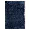 HOCHFLORTEPPICH Marinblau - Dunkelblau, Naturmaterialien/Textil (160/230cm) - Kukoon Rugs