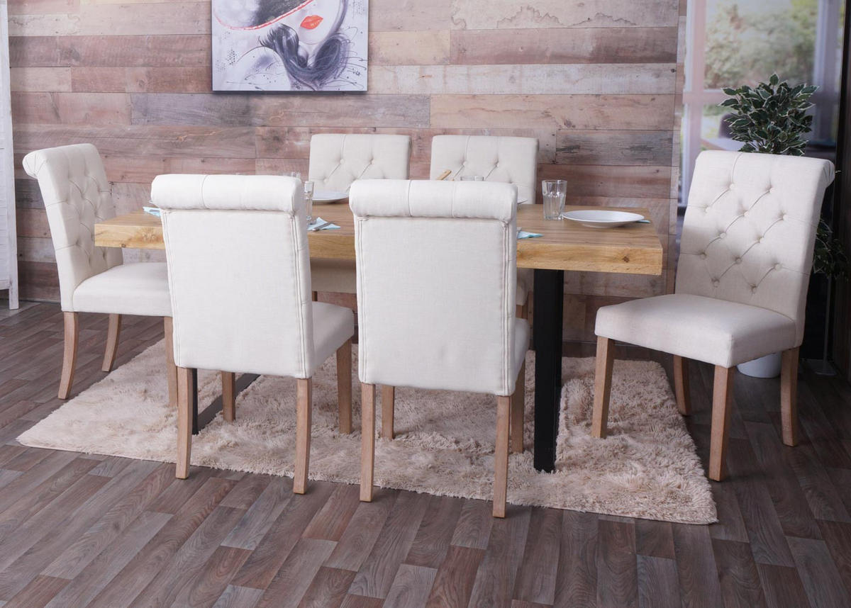 ESSZIMMERSTUHL Weiß - Weiß, Textil (50/100/65cm) - MCW