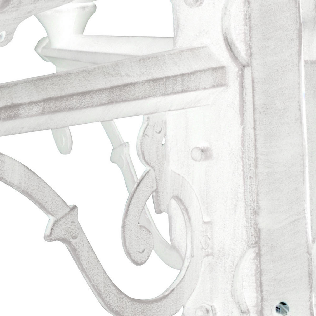 LED STEHLEUCHTE Aluminium Weiß für Außen - Weiß, Metall (58/55/220cm)