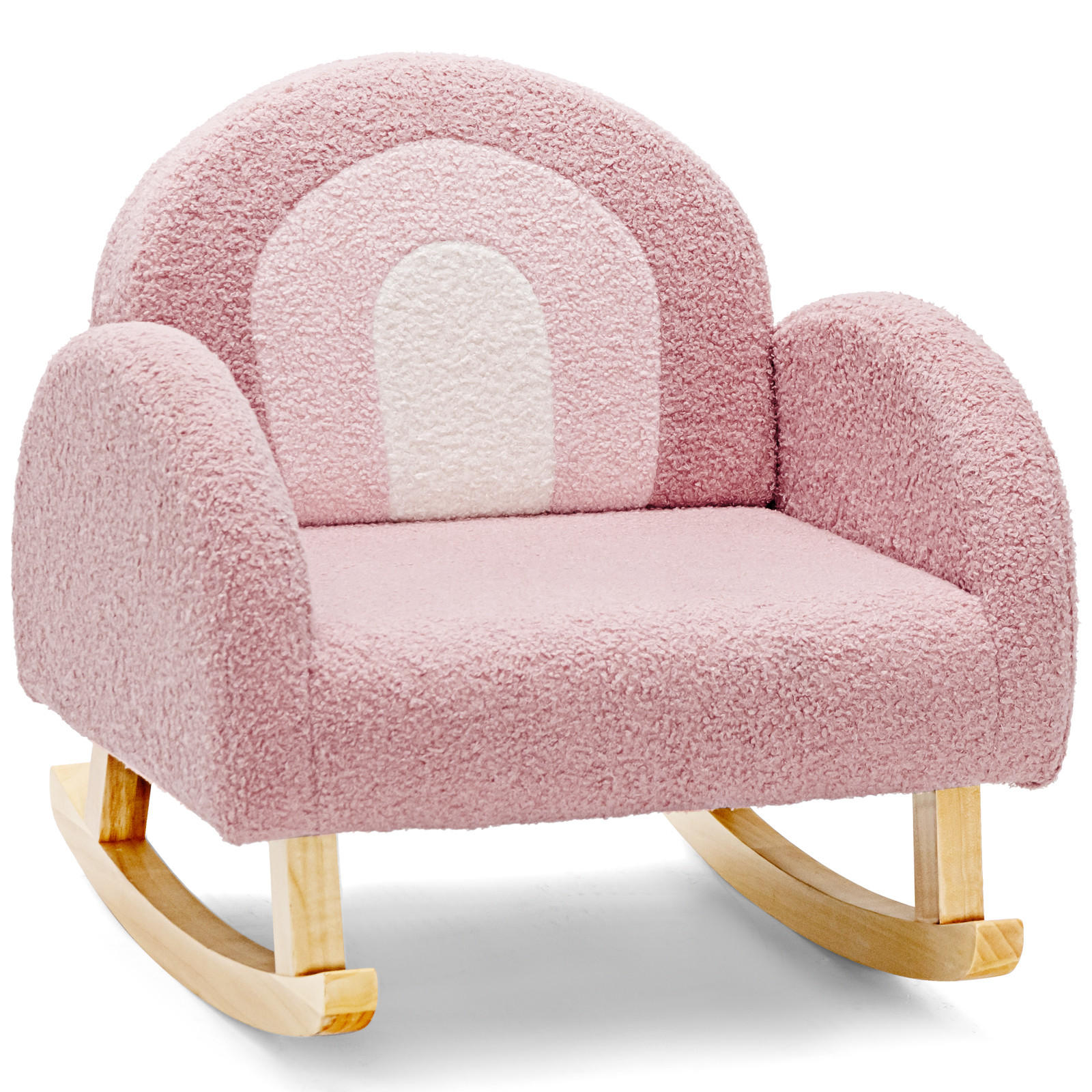 KINDERSOFA 51cm Pink - Pink, Holz (50/51/51cm) - COSTWAY