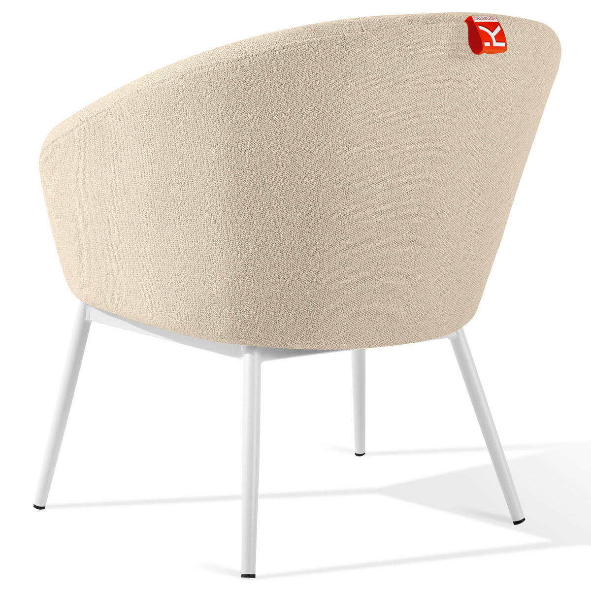GARTENSESSEL SOLIS Loungesessel, - Creme, Textil/Metall (69/76/66cm) - KONSIMO®