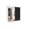 KLEIDERSCHRANK RYFLO - 200 - Weiß|Schwarz - Schwarz/Weiß, Holzwerkstoff (200/215/61cm) - ALTDECOR