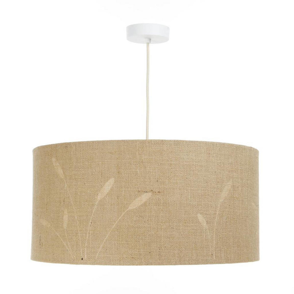 HÄNGELEUCHTE Beige 70/100 cm - Beige, Kunststoff (30/1.2/100cm) - ONZENO