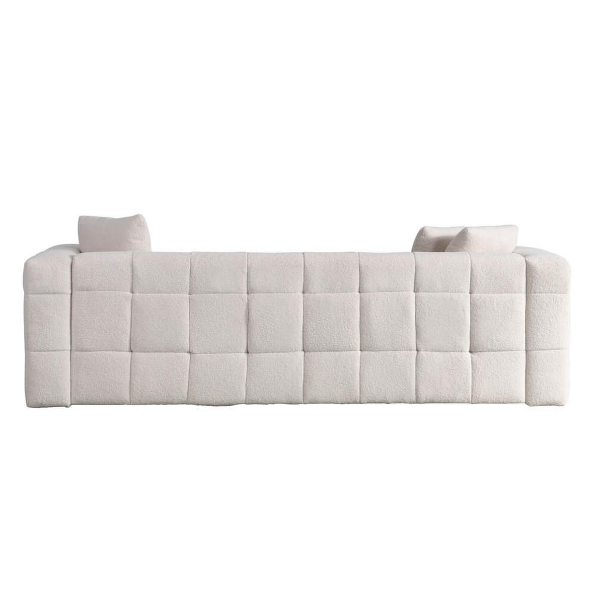 TEDDY Sofa Bouclé COMO - 236 x 68 cm Beige - Beige, Kunststoff (236/68/92cm) - Home Deluxe