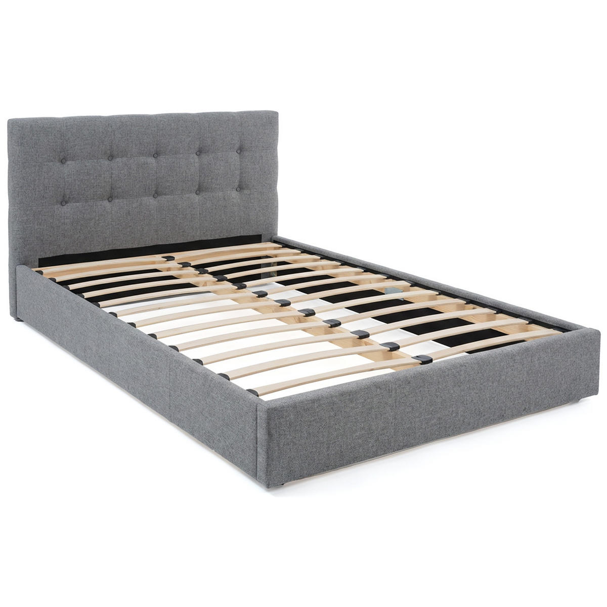 Lattenrost 120/200 cm Rollrost - Braun, Holz - Homestyle4u