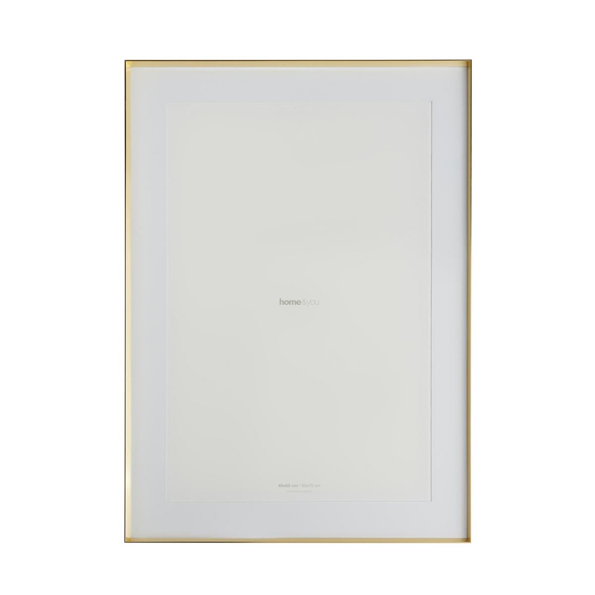 RAHMEN Anzi - Goldfarben, Metall (3/70/50cm) - home&you