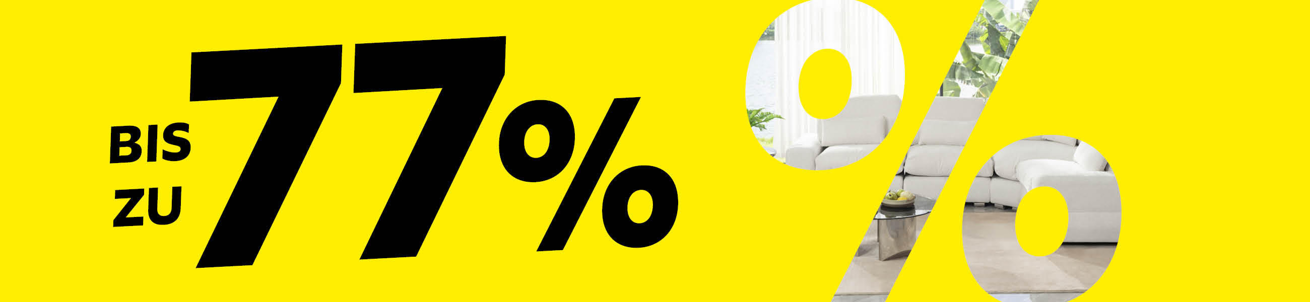 Bis zu 77%