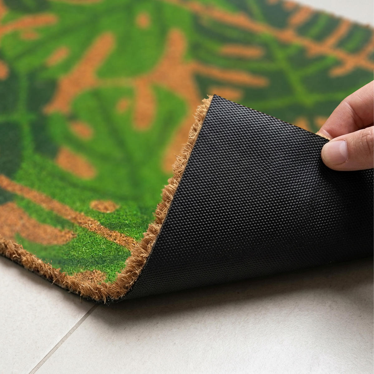 ROHOŽ - viacfarebná, textil/plast (60/40cm) - Relaxdays