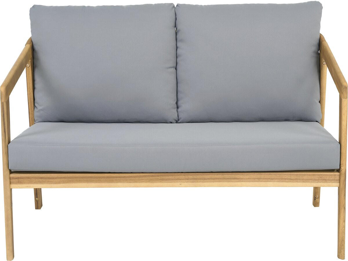 LOUNGEGARNITUR Presley 4-Sitzer Beige - Beige, Holz - Habitat Garten