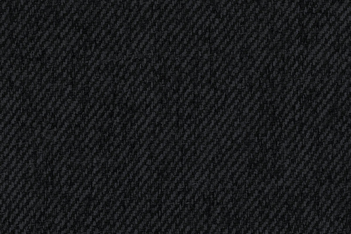 2-SITZER SOFA BIANCO 215 cm breit in Stoff Schwarz - Schwarz, Holzwerkstoff/Textil (215/90/92cm) - Deine Möbel 24