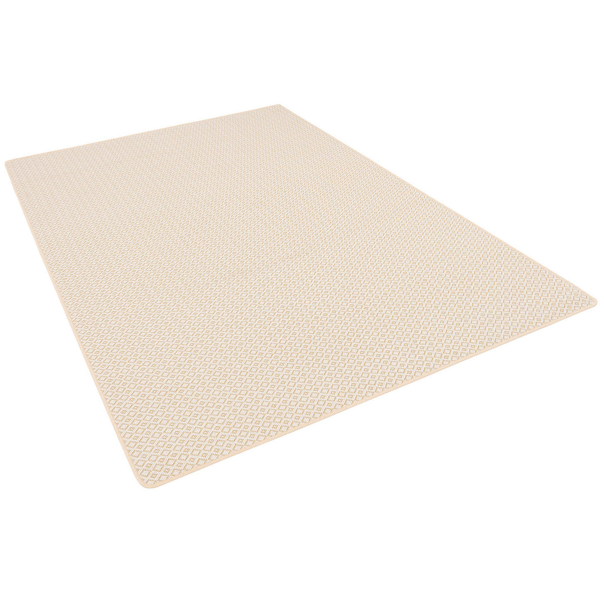IN & OUTDOOR TEPPICH FLACHGEWEBE OSLO KARO MODERN - Honig, Textil (200/300cm) - Snapstyle