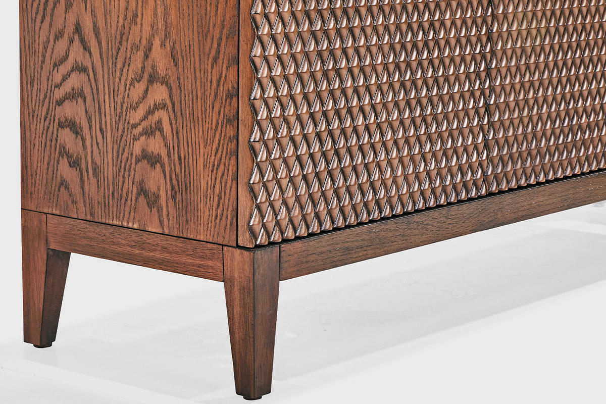 SIDEBOARD COPAS Braun Holz - Braun, Eichenholz/Holz (150/85/40cm) - KAWOLA